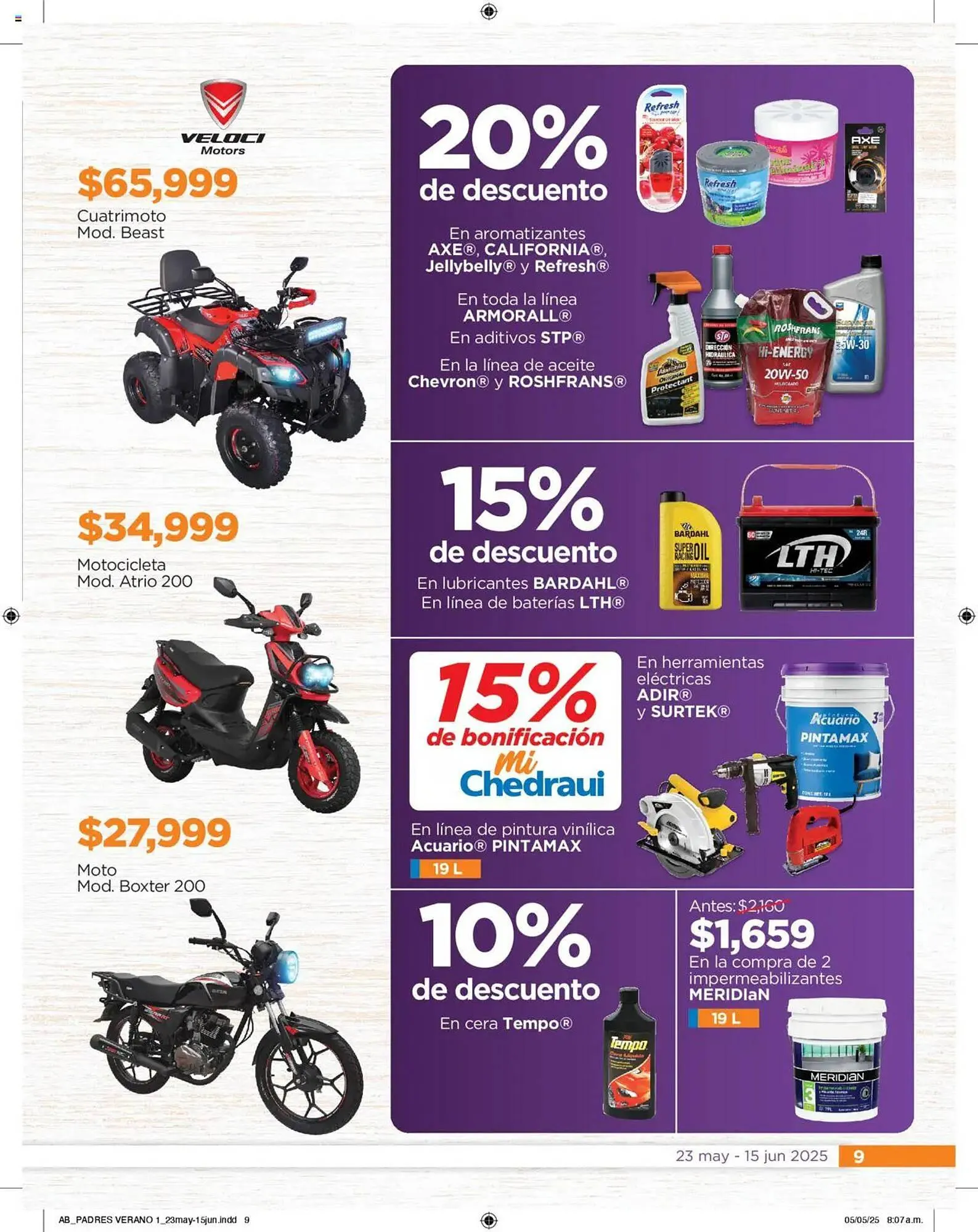 Catálogo de Catálogo Chedraui 28 de mayo al 15 de junio 2025 - Pagina 9