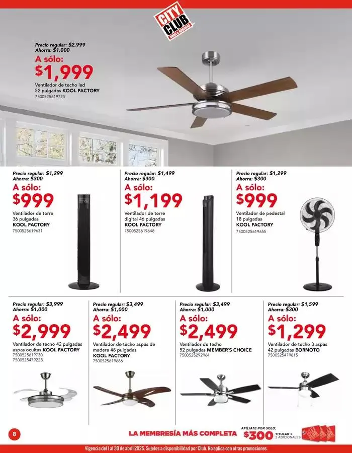 Catálogo de Folleto 1 de abril al 30 de abril 2025 - Pagina 8