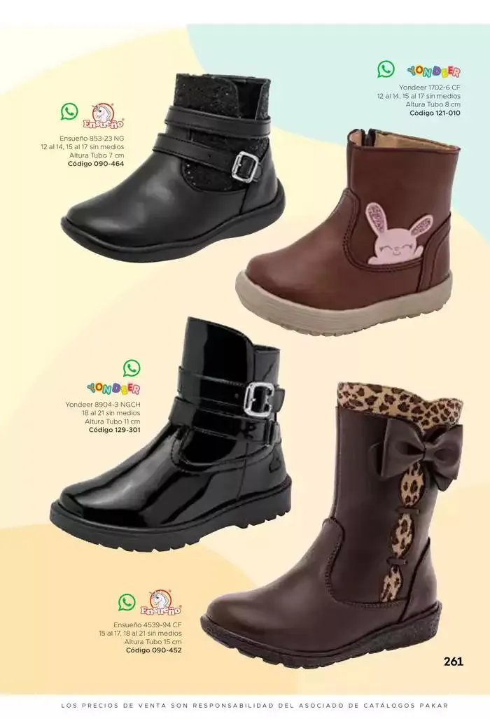 Catálogo de Pakar NiÑa 31 de enero al 31 de agosto 2025 - Pagina 261