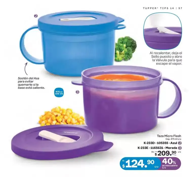 Catálogo de Tupper Tips 14 15 de octubre al 10 de noviembre 2024 - Pagina 57