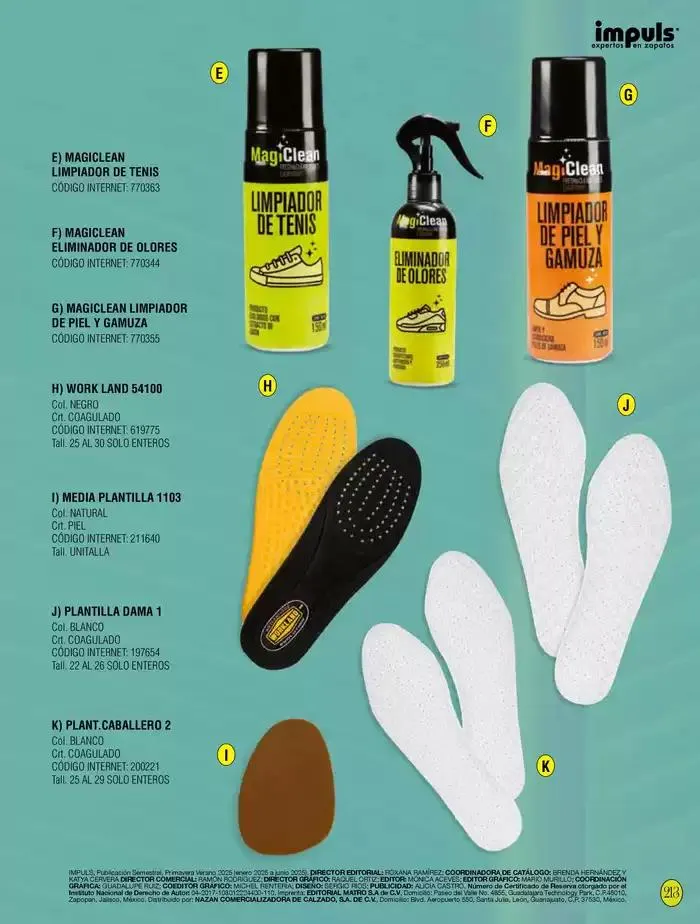 Catálogo de Primavera-Verano Caballero 2025 6 de enero al 30 de junio 2025 - Pagina 215