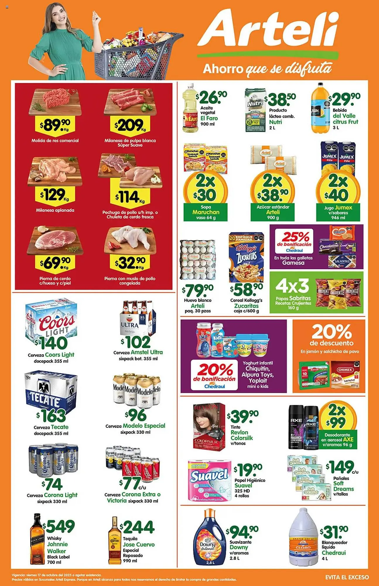 Catálogo de Folleto Arteli 17 de octubre al 18 de octubre 2025 - Pagina 1