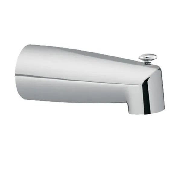 Salida de tina 7 de acabado cromo con botón conexión IPS 1/2″, 3830 MOEN.