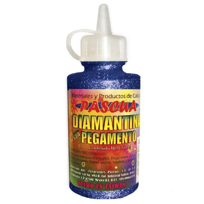 Pegamento con Diamantina Pascua 60 ml.