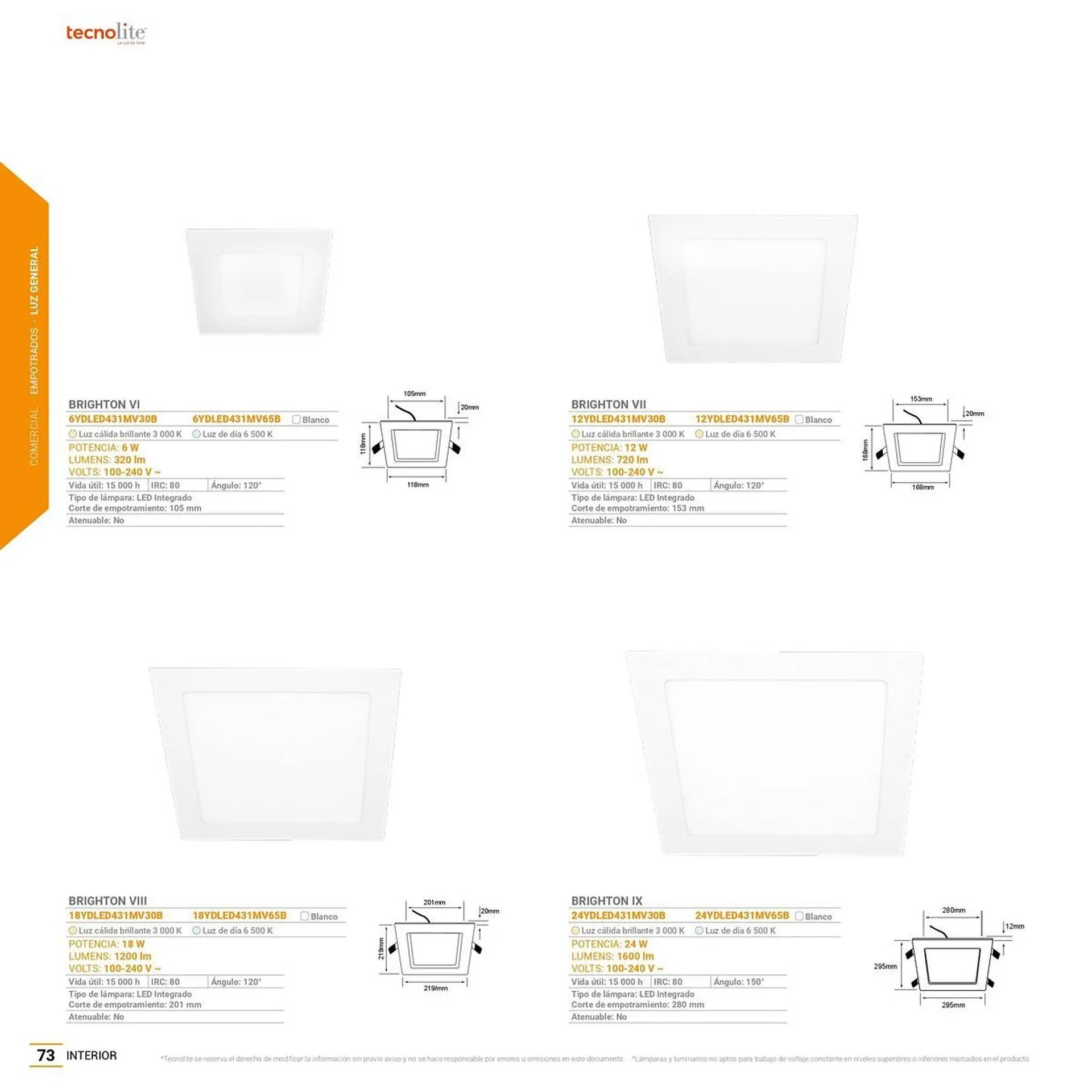 Catálogo de Catálogo Tecnolite 27 de junio al 31 de diciembre 2025 - Pagina 31