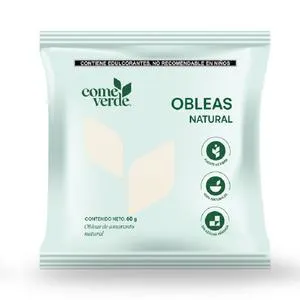 OBLEAS DE AMARANTO NATURAL COME VERDE 60 GR.