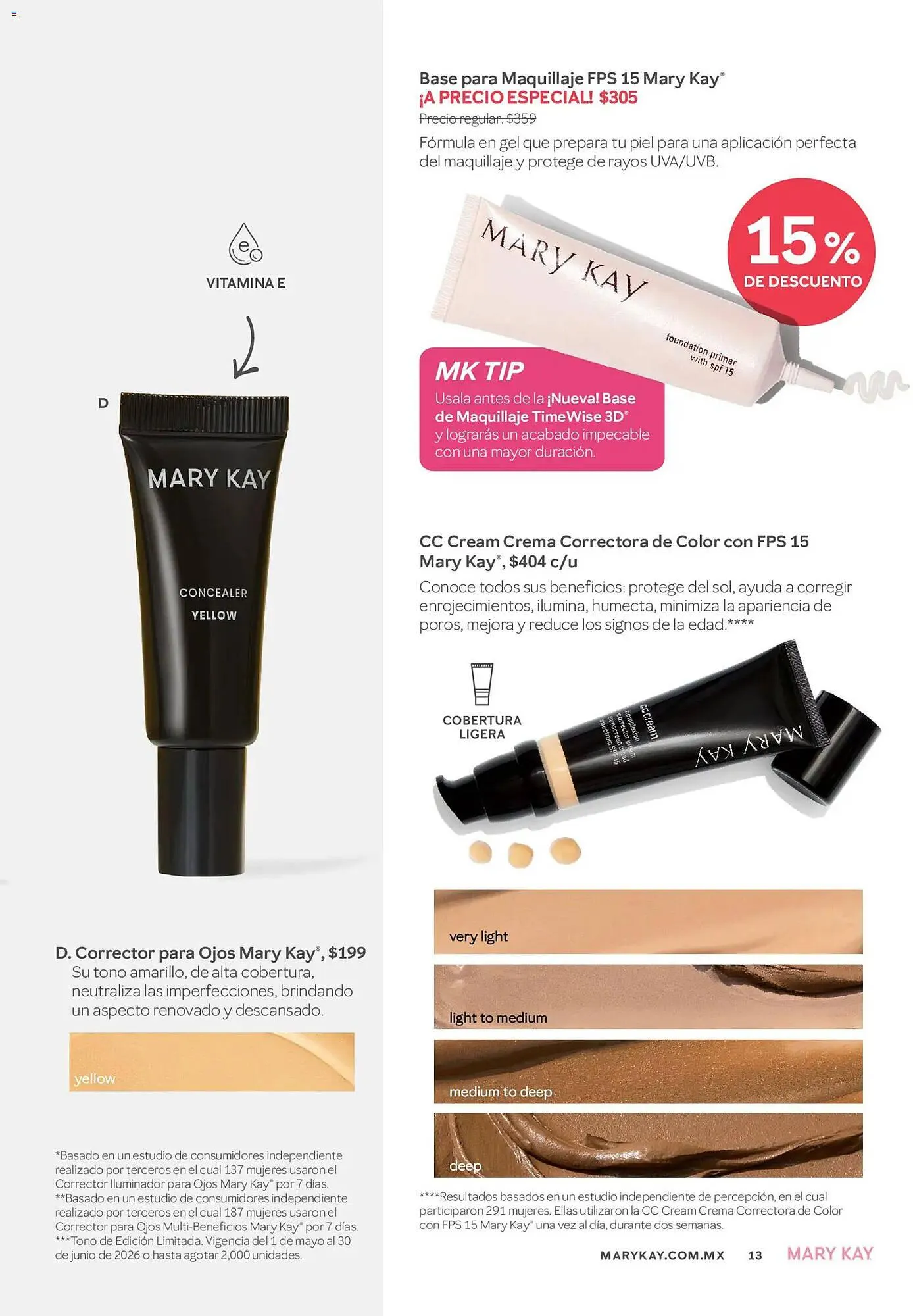 Catálogo de Catálogo Mary Kay 1 de mayo al 30 de junio 2026 - Pagina 13