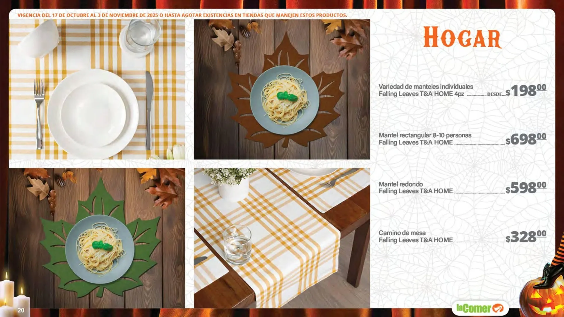 Catálogo de Folleto La Comer 17 de octubre al 3 de noviembre 2025 - Pagina 20