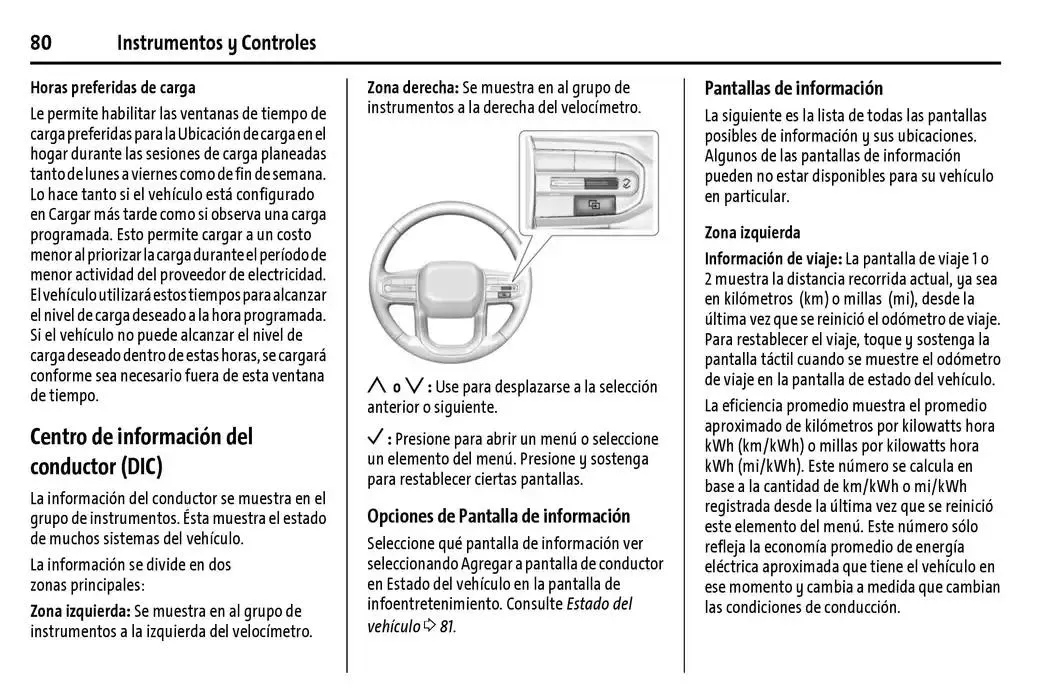 Catálogo de BrightDrop 400 Y BrightDrop 600 Manual del propietario 22 de enero al 31 de diciembre 2025 - Pagina 81