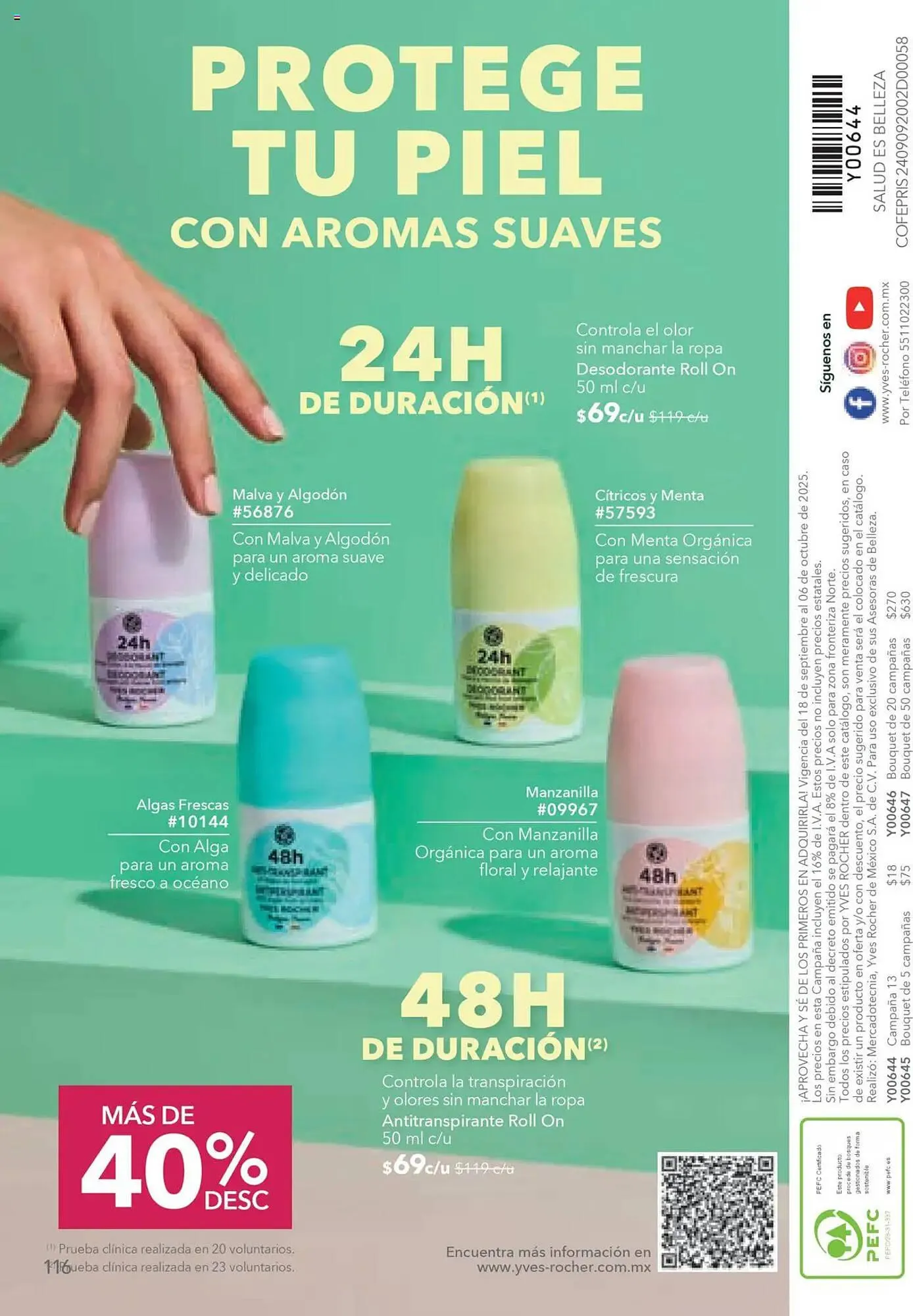 Catálogo de Catálogo Yves Rocher 18 de septiembre al 7 de octubre 2025 - Pagina 118