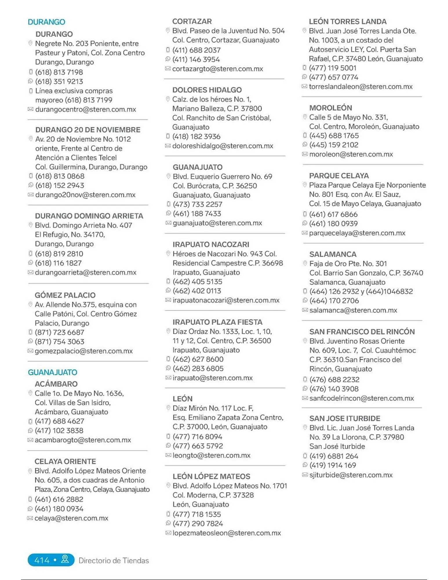 Catálogo de Catálogo Steren 18 de febrero al 31 de diciembre 2025 - Pagina 432