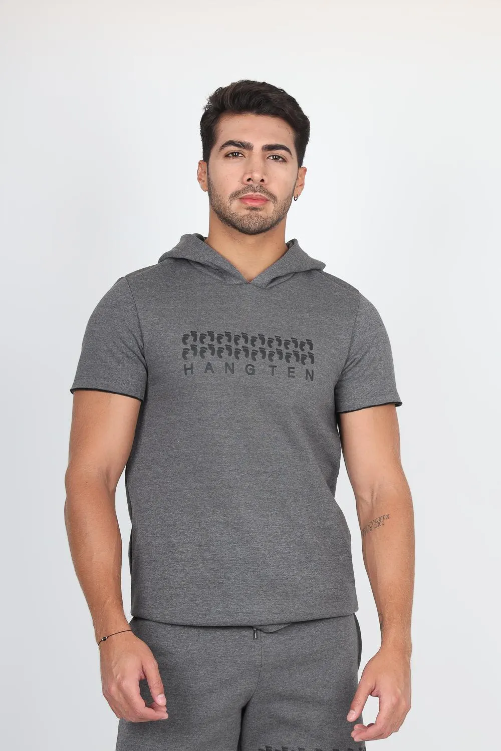 Playera con capucha recycled