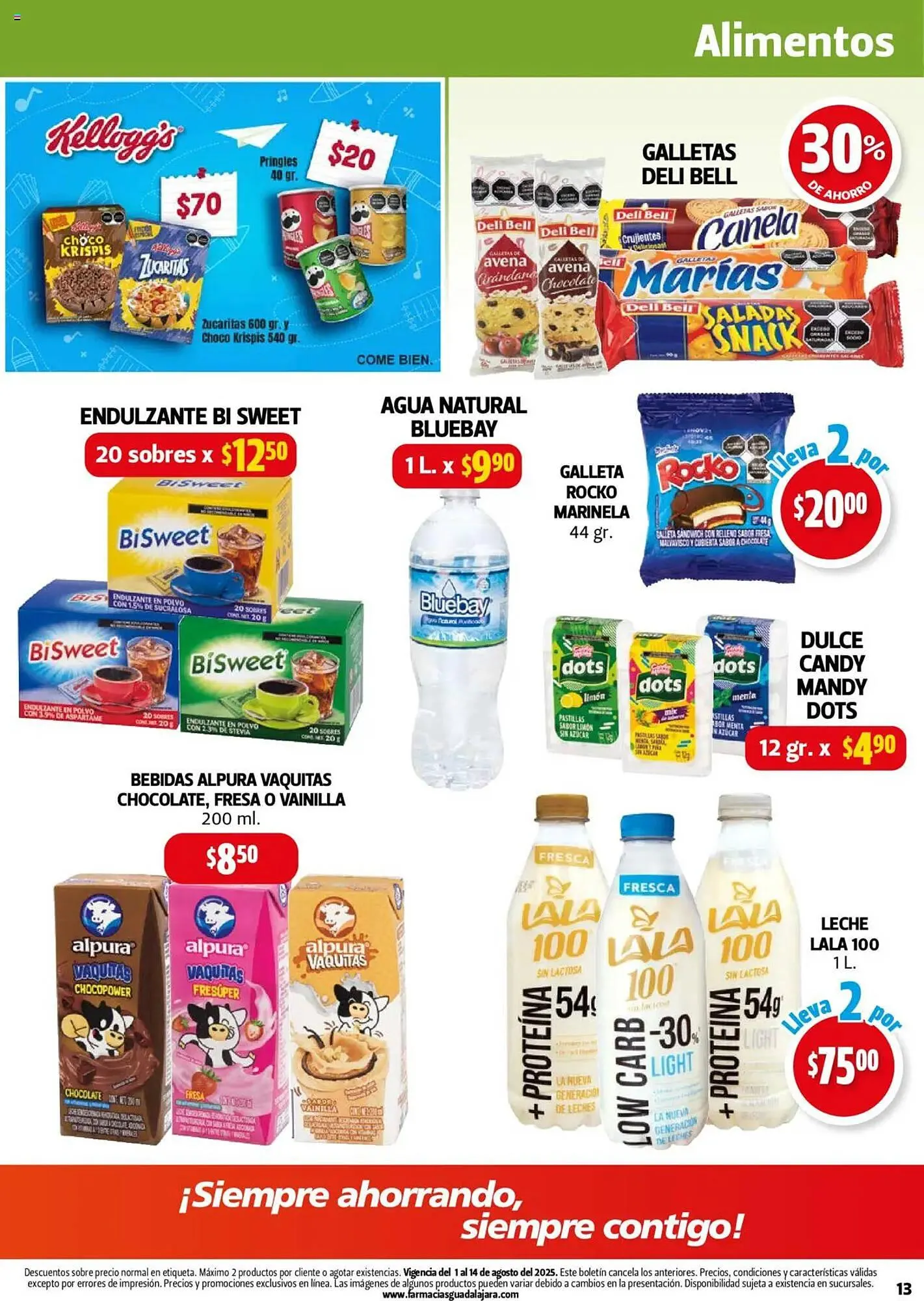 Catálogo de Catálogo Farmacias Guadalajara 1 de agosto al 15 de agosto 2025 - Pagina 13