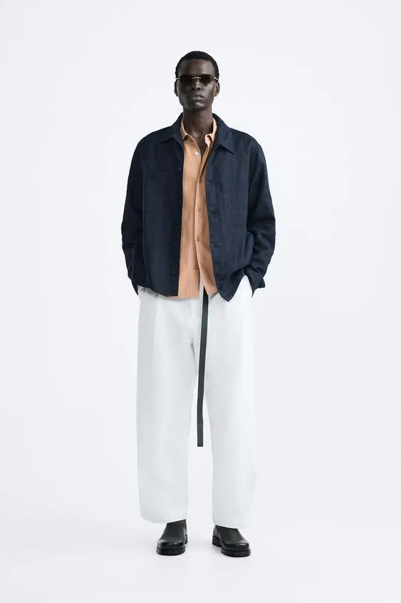 SOBRECAMISA 100% LINO