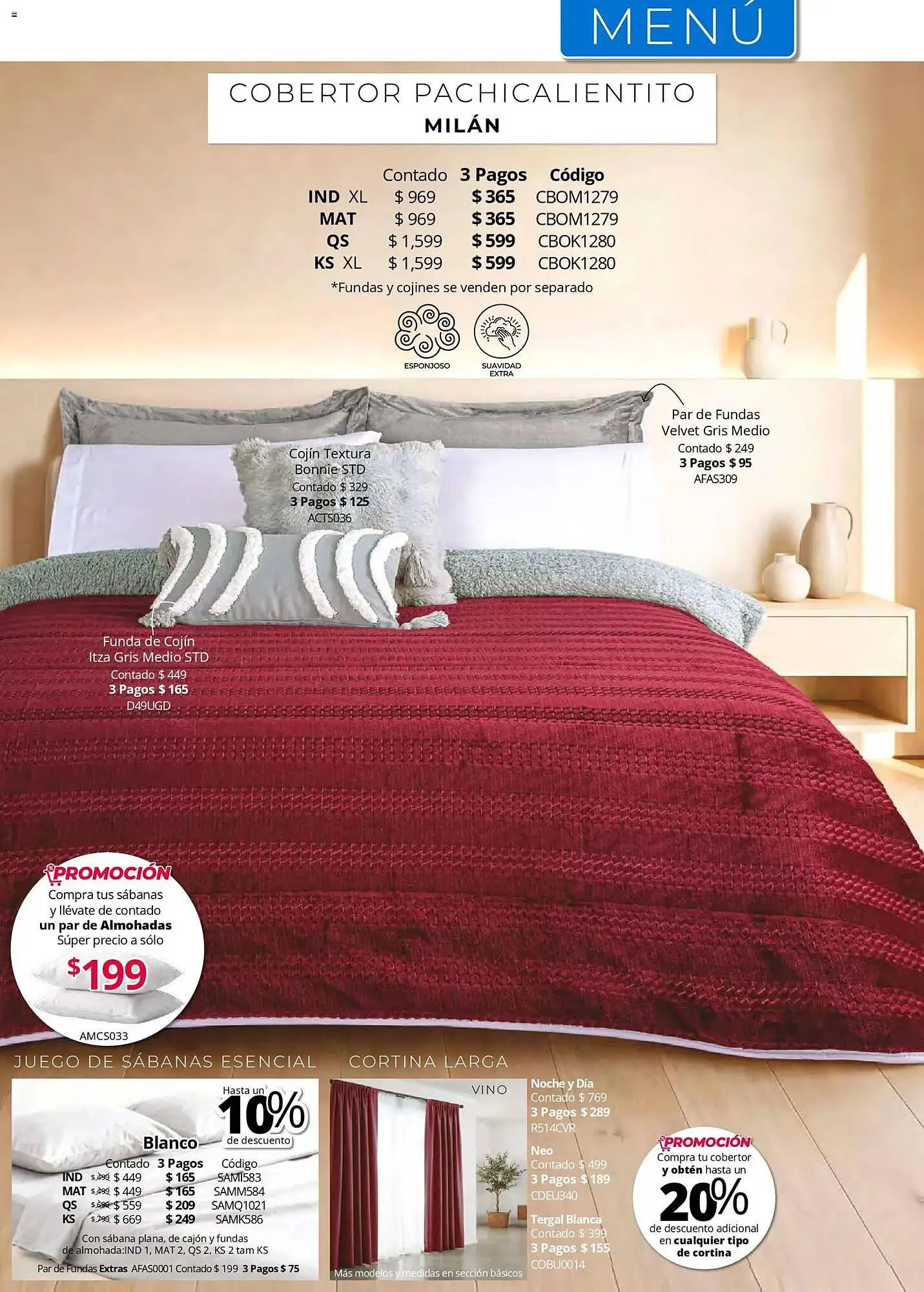 Catálogo de Catálogo Colchas Concord 1 de mayo al 1 de agosto 2026 - Pagina 331