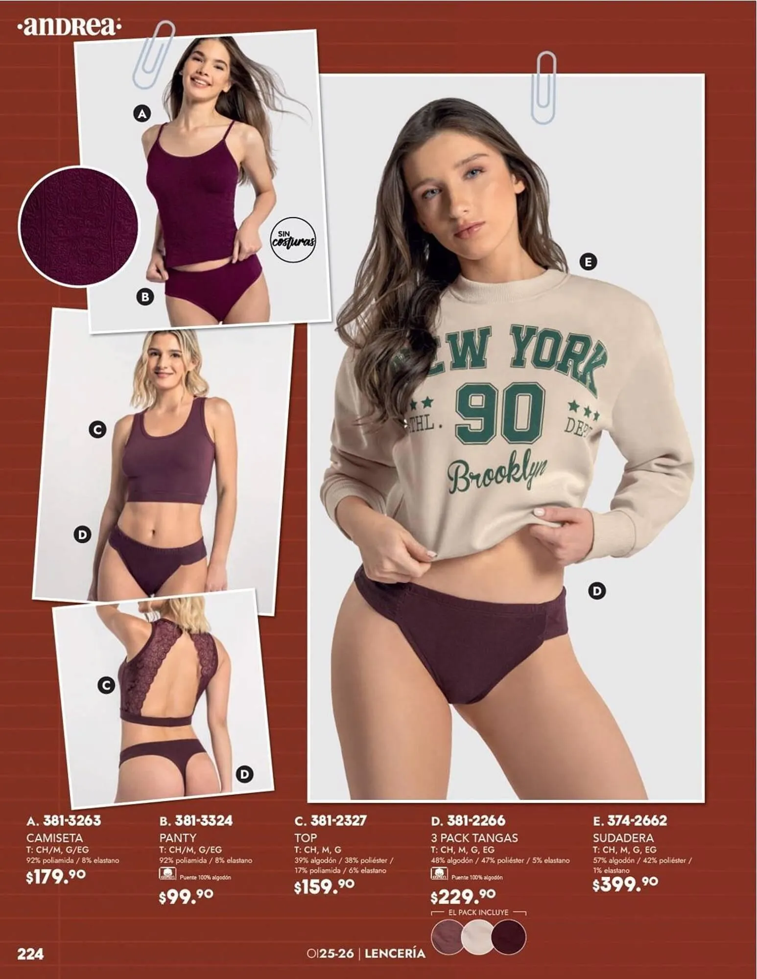 Catálogo de Catálogo Andrea 25 de agosto al 31 de diciembre 2025 - Pagina 60