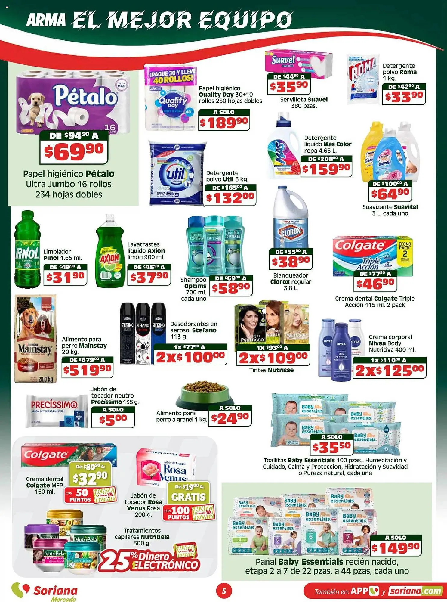 Catálogo de Folleto Soriana Mercado 15 de abril al 22 de abril 2026 - Pagina 5