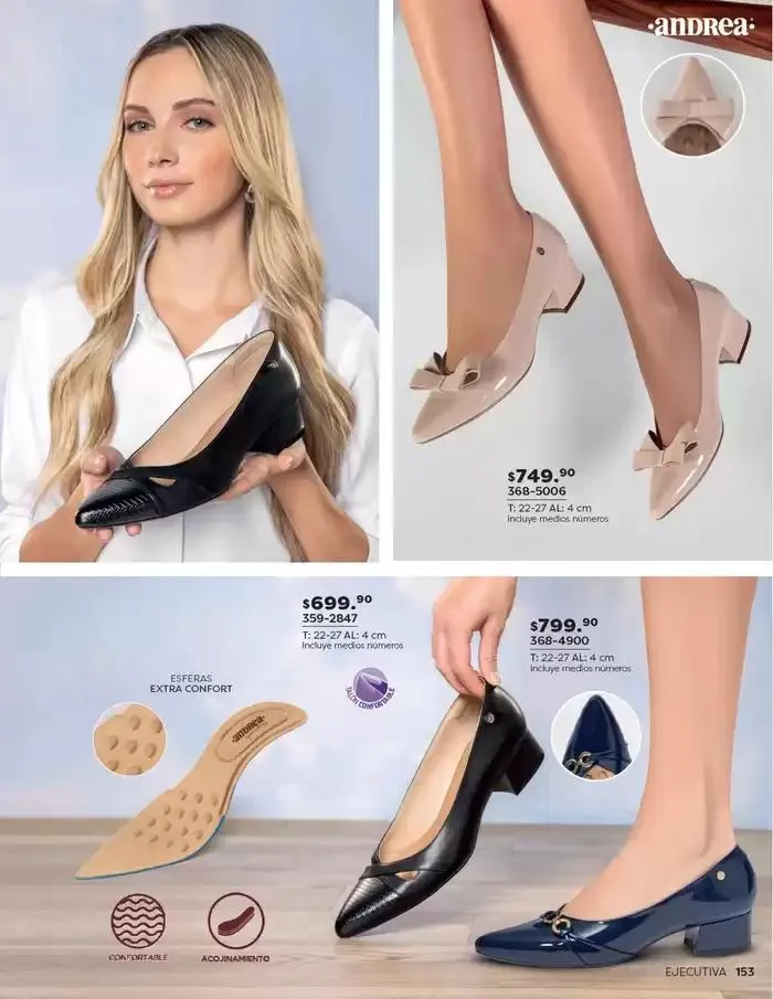 Catálogo de ANDREA | CALZADO DAMA 26 de enero al 24 de mayo 2025 - Pagina 153