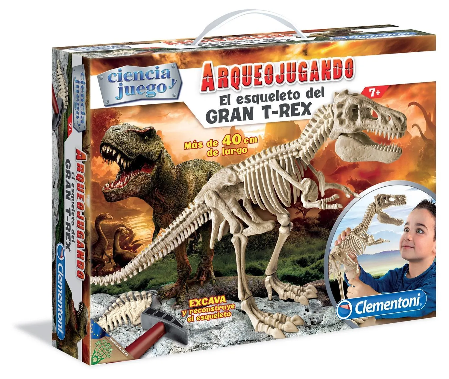 Juego De Excavación El Gran T-Rex Ciencia Y Juego- Clementoni