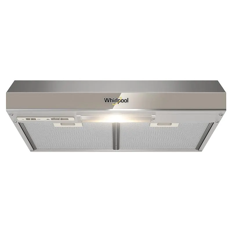 Campana Empotrable de 60 cm Acero Inoxidable Gris Whirlpool