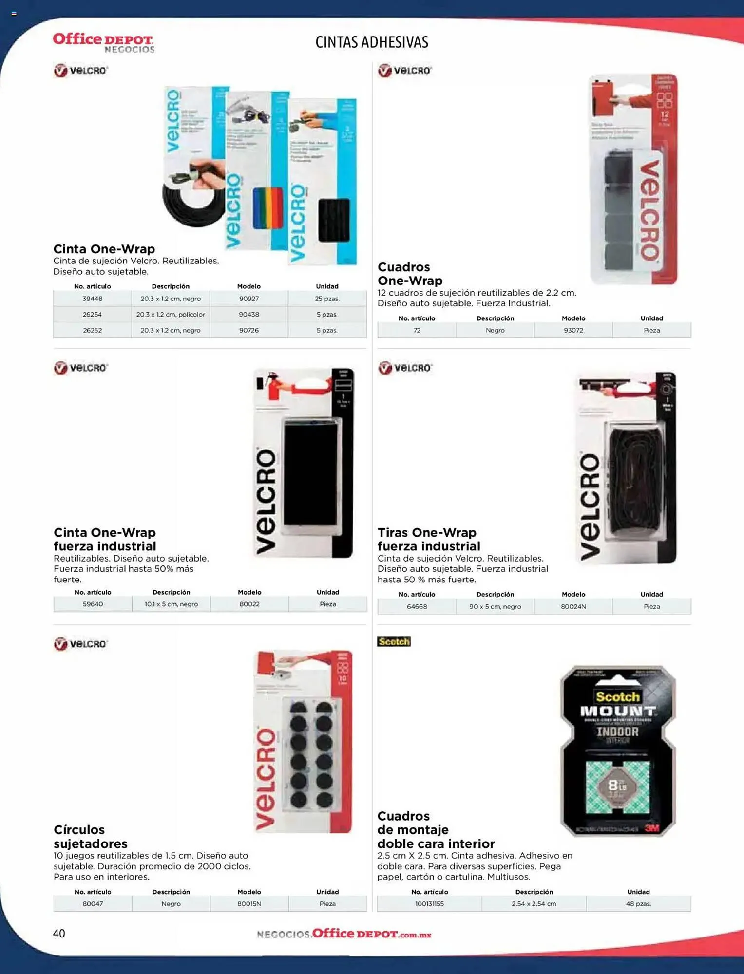 Catálogo de Catálogo Office Depot 9 de enero al 31 de diciembre 2025 - Pagina 42