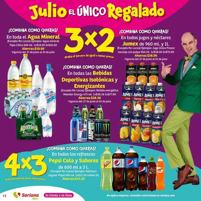 Catálogo de Julio Regalado Híper 27 de junio al 3 de julio 2024 - Pagina 12