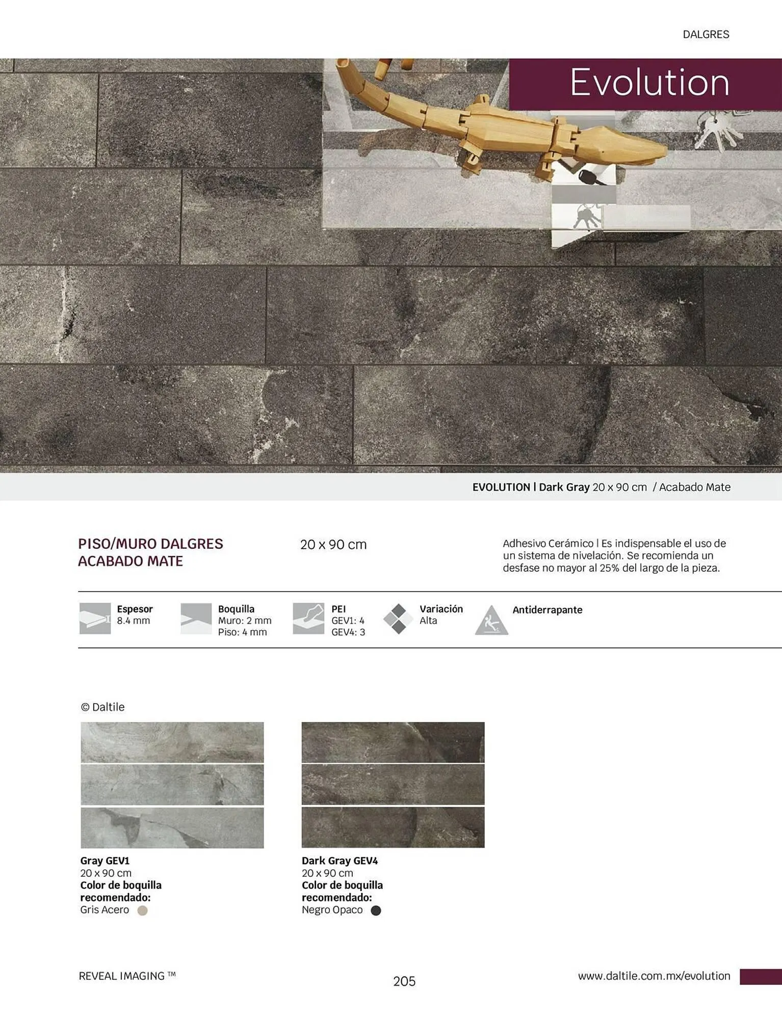 Catálogo de Catálogo Daltile 1 de enero al 31 de diciembre 2024 - Pagina 205