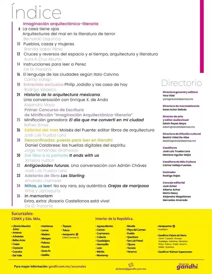 Catálogo de LEEMAS 185 2 de octubre al 31 de octubre 2024 - Pagina 5