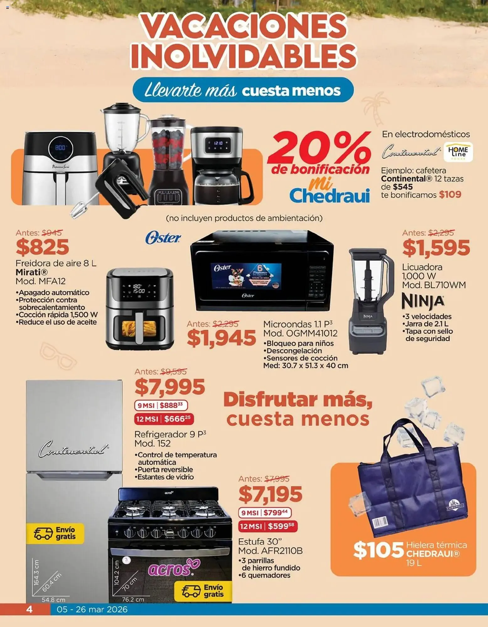 Catálogo de Folleto Chedraui 5 de marzo al 26 de marzo 2026 - Pagina 4