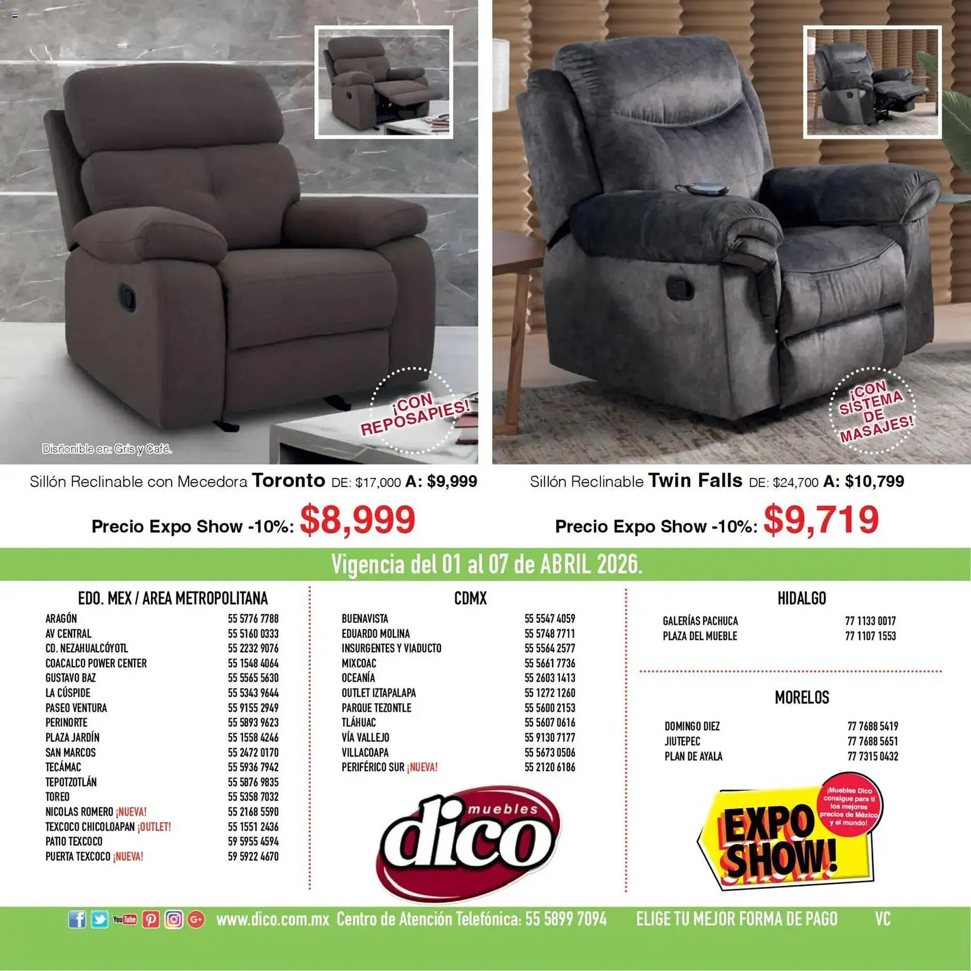 Catálogo de Catálogo Muebles Dico 1 de abril al 7 de abril 2026 - Pagina 40