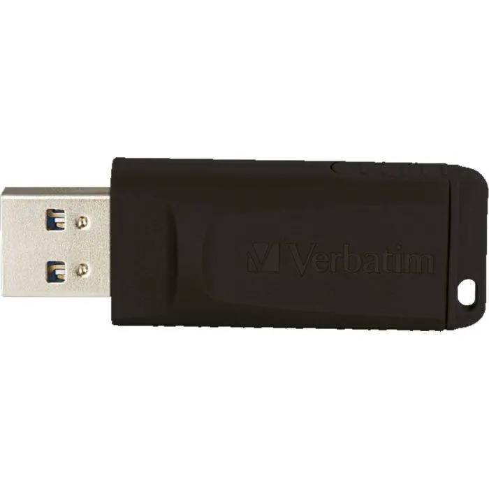USB2 32GB VERBATIM 98697 SLIDER BLACK