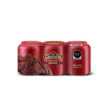 Chiles Chipotles La Costeña Adobados 6 pzas de 220 g