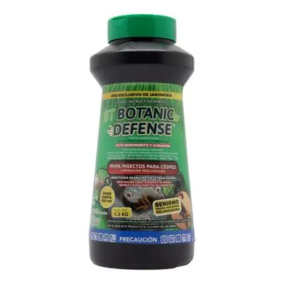 MATA INSECTOS PARA CÉSPED 1.3 KG VERDE BOTANIC DEFENSE