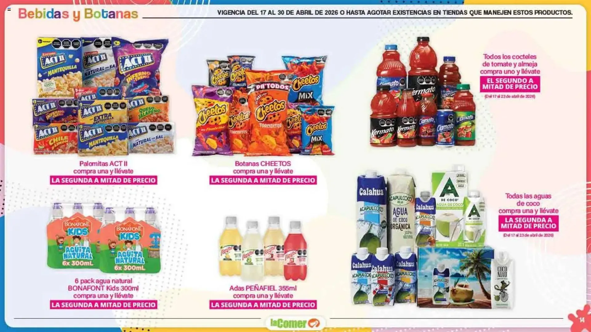 Catálogo de Folleto La Comer 17 de abril al 30 de abril 2026 - Pagina 14