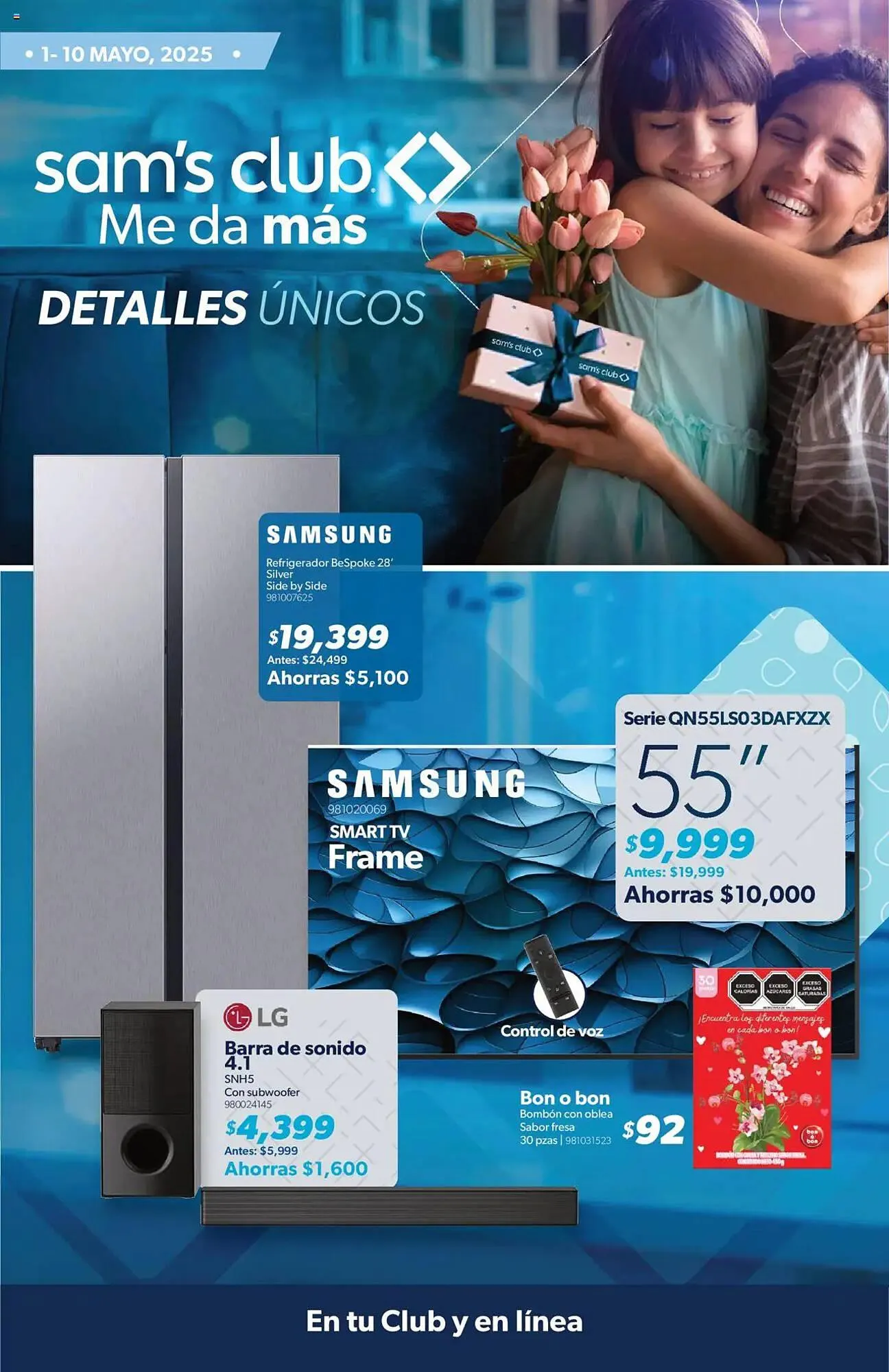 Catálogo de Catálogo Sam's Club 1 de mayo al 11 de mayo 2025 - Pagina 1