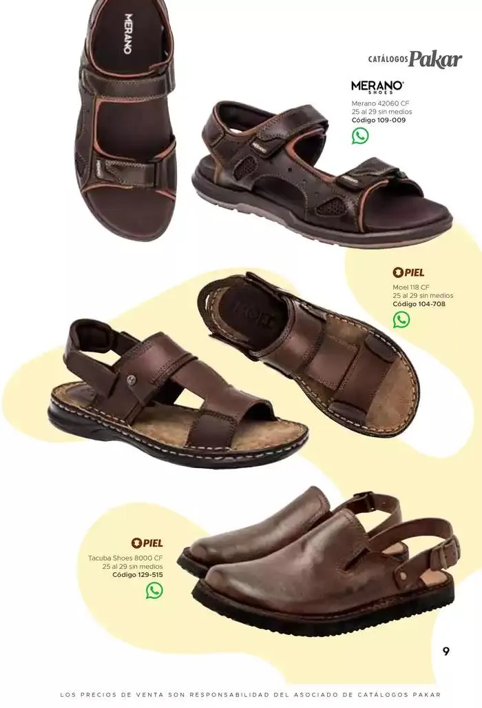 Catálogo de Pakar Hombre 31 de enero al 31 de agosto 2025 - Pagina 9