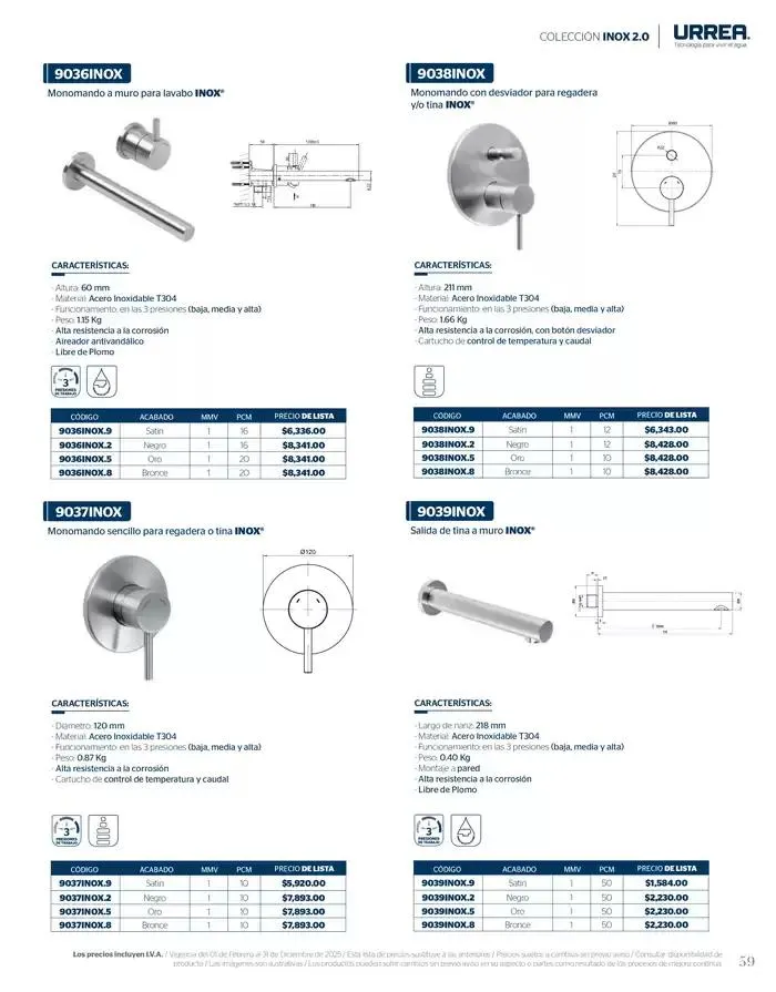 Catálogo de Catálogo Residencial 2025 28 de febrero al 28 de febrero 2026 - Pagina 65