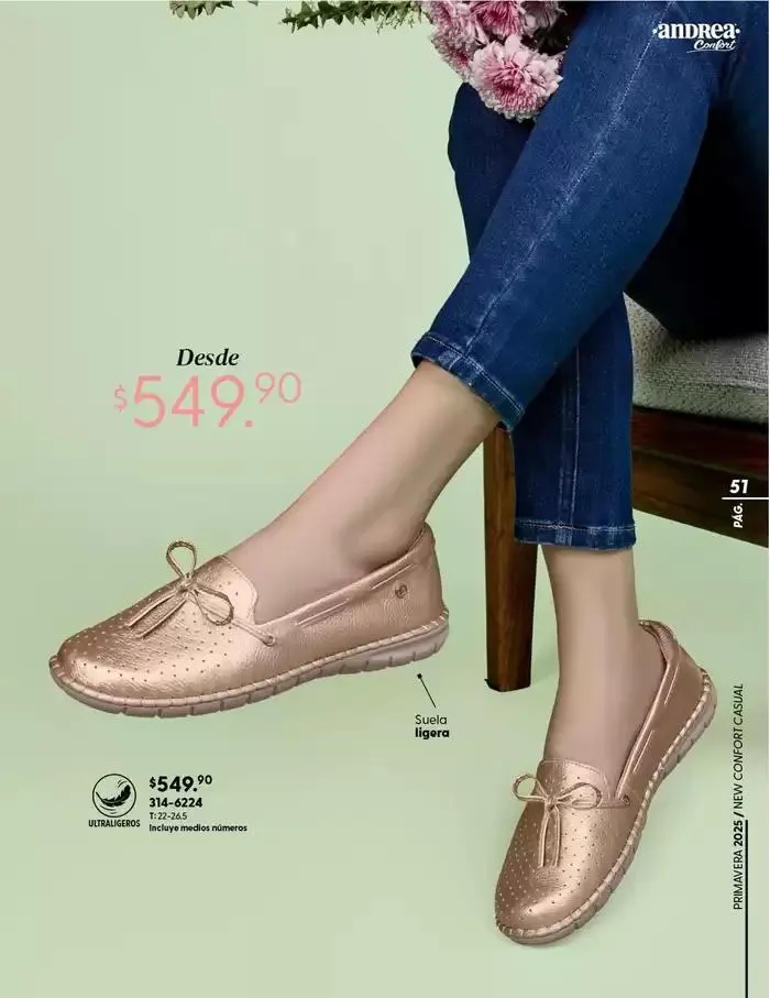 Catálogo de ANDREA | CALZADO CONFORT 26 de enero al 24 de mayo 2025 - Pagina 51