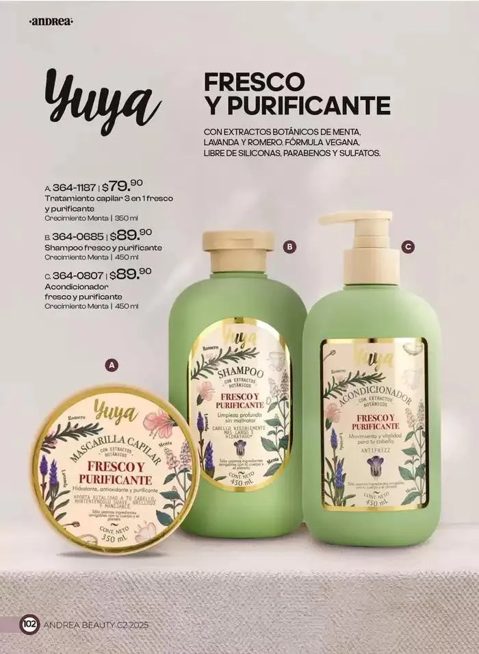 Catálogo de ANDREA | BELLEZA INTEGRAL DAMA 21 de marzo al 20 de abril 2025 - Pagina 102