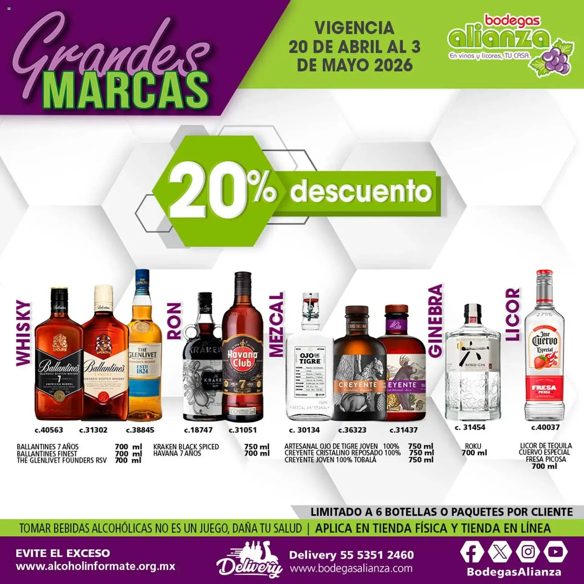 Catálogo de Folleto Bodegas Alianza 20 de abril al 3 de mayo 2026 - Pagina 8