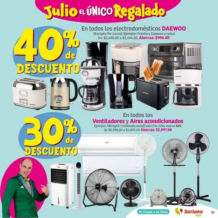 Catálogo de Julio Regalado Híper 22 de julio al 24 de julio 2024 - Pagina 31