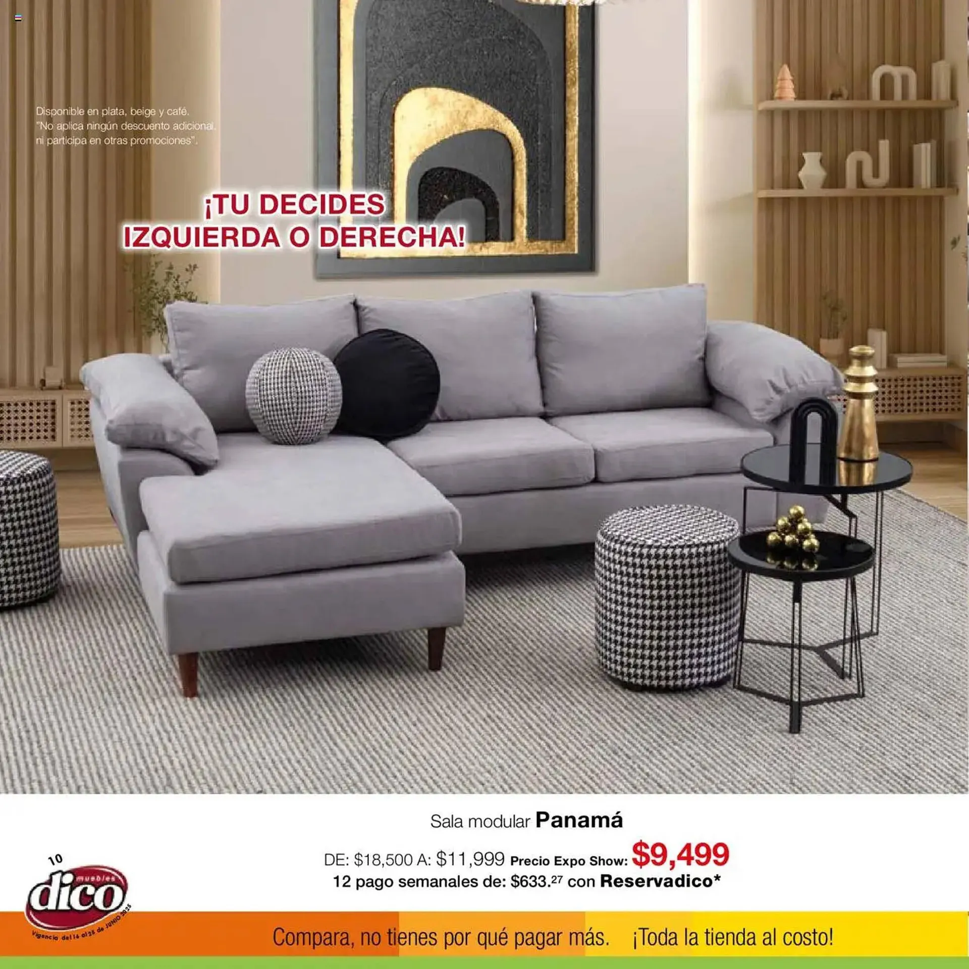 Catálogo de Catálogo Muebles Dico 12 de junio al 25 de junio 2025 - Pagina 10