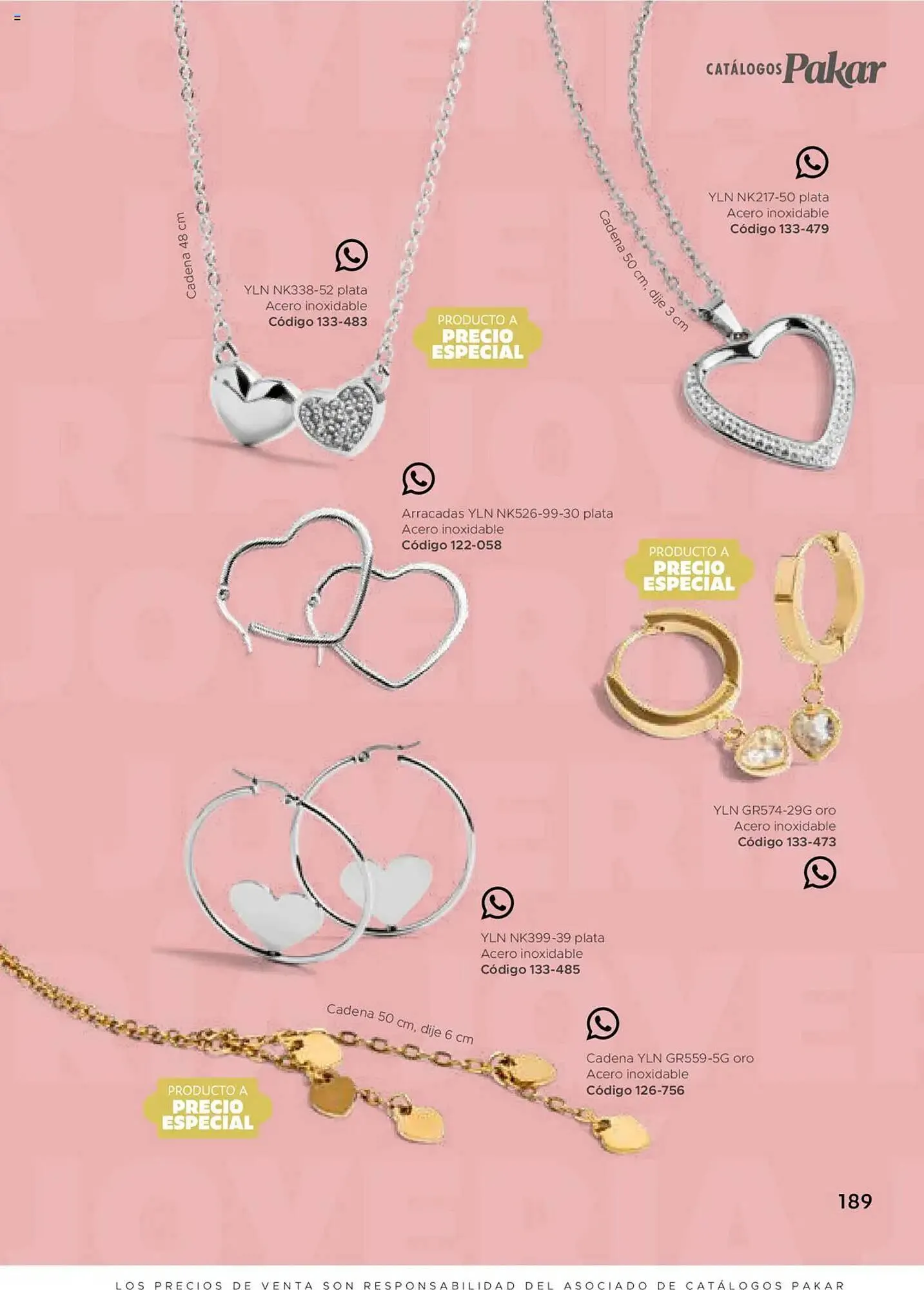 Catálogo de Catálogo SC Pakar 24 de julio al 1 de enero 2026 - Pagina 189