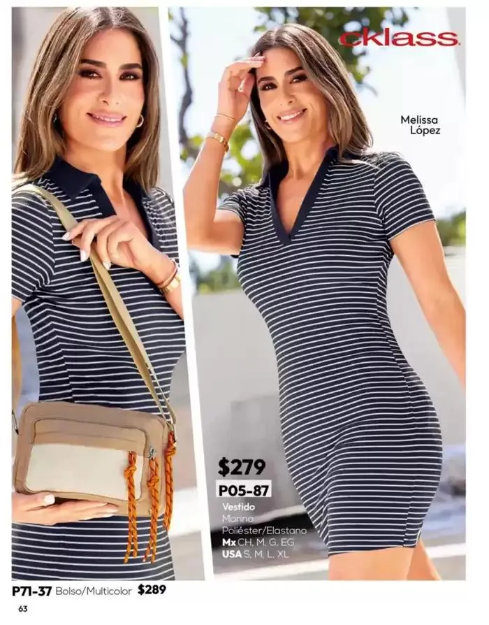 Catálogo de Catálogo Cklass Ropa Complemento de Verano 2025 México 1 de marzo al 30 de septiembre 2025 - Pagina 64