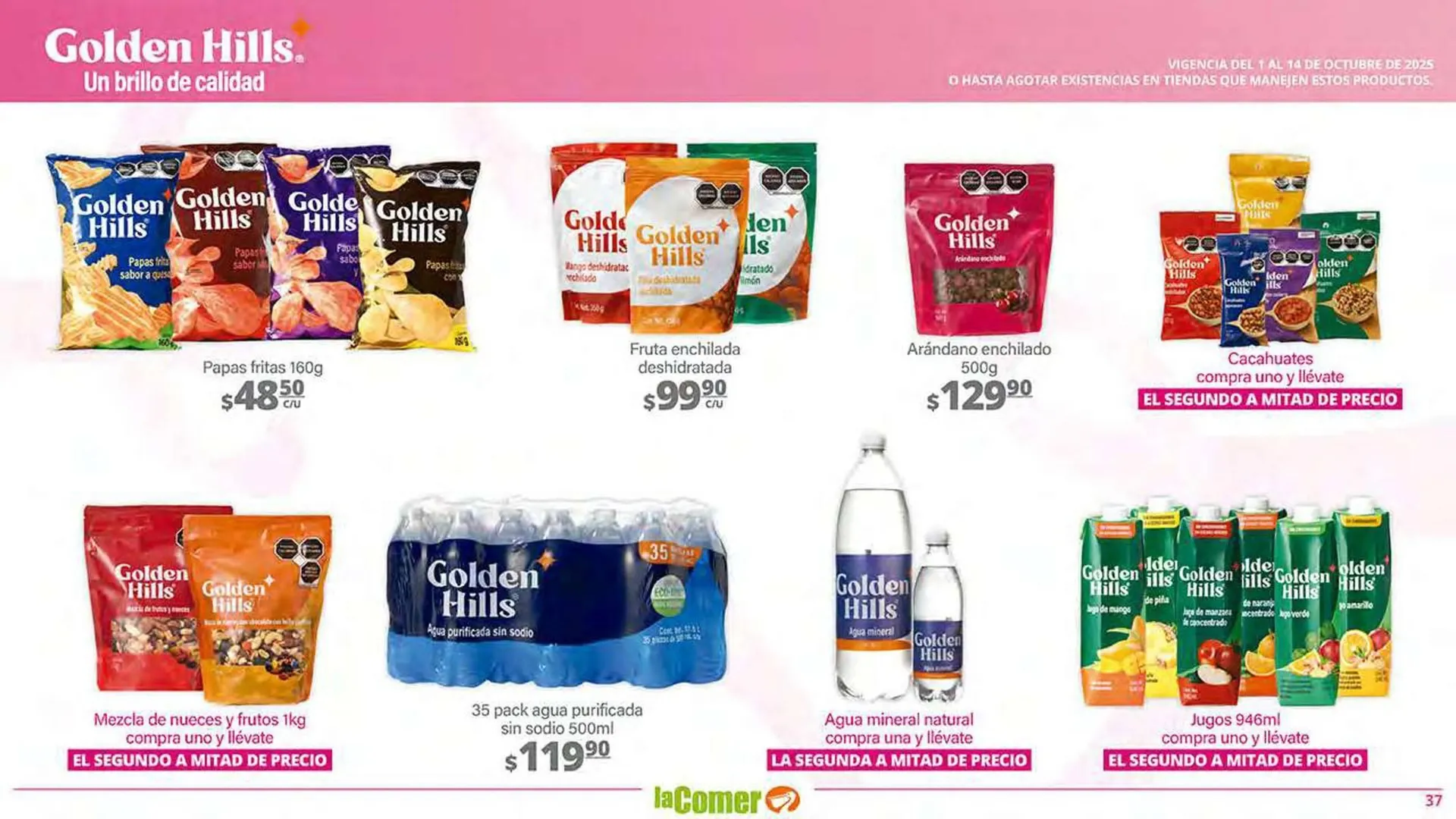 Catálogo de Folleto La Comer 1 de octubre al 14 de octubre 2025 - Pagina 37