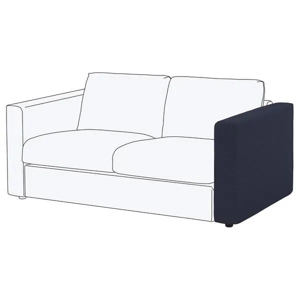 Reposabrazos, Orrsta negro-azul