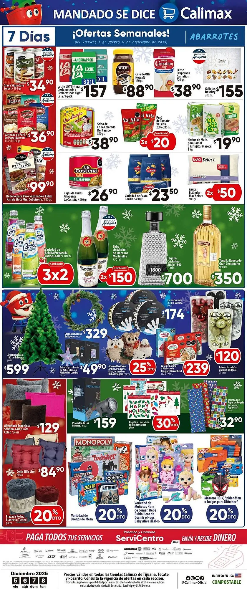 Catálogo de Folleto Calimax 5 de diciembre al 9 de diciembre 2025 - Pagina 4