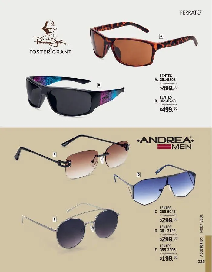 Catálogo de ANDREA - ACCESORIOS CABALLERO 26 de agosto al 25 de enero 2025 - Pagina 4