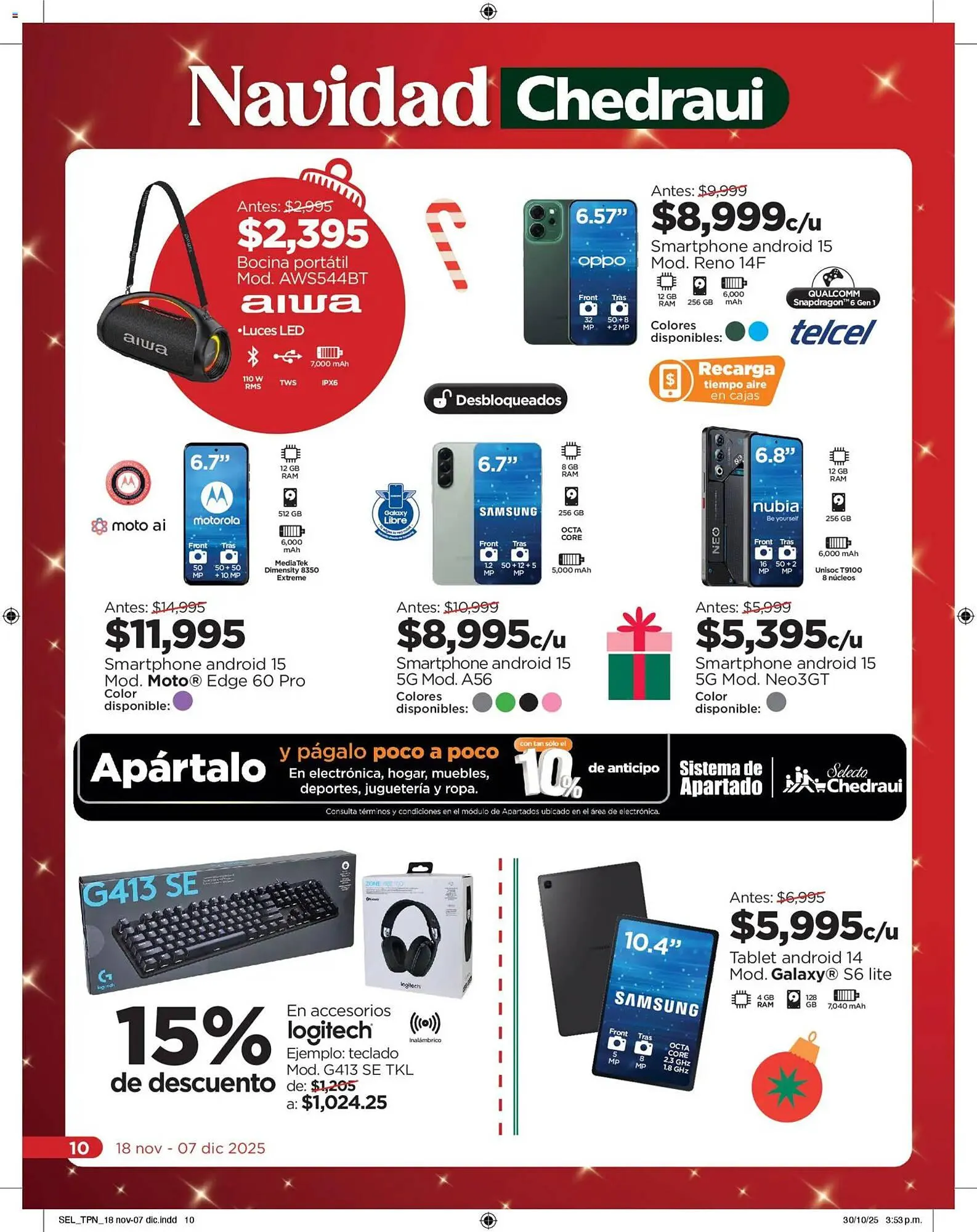 Catálogo de Folleto Chedraui 18 de noviembre al 8 de diciembre 2025 - Pagina 10