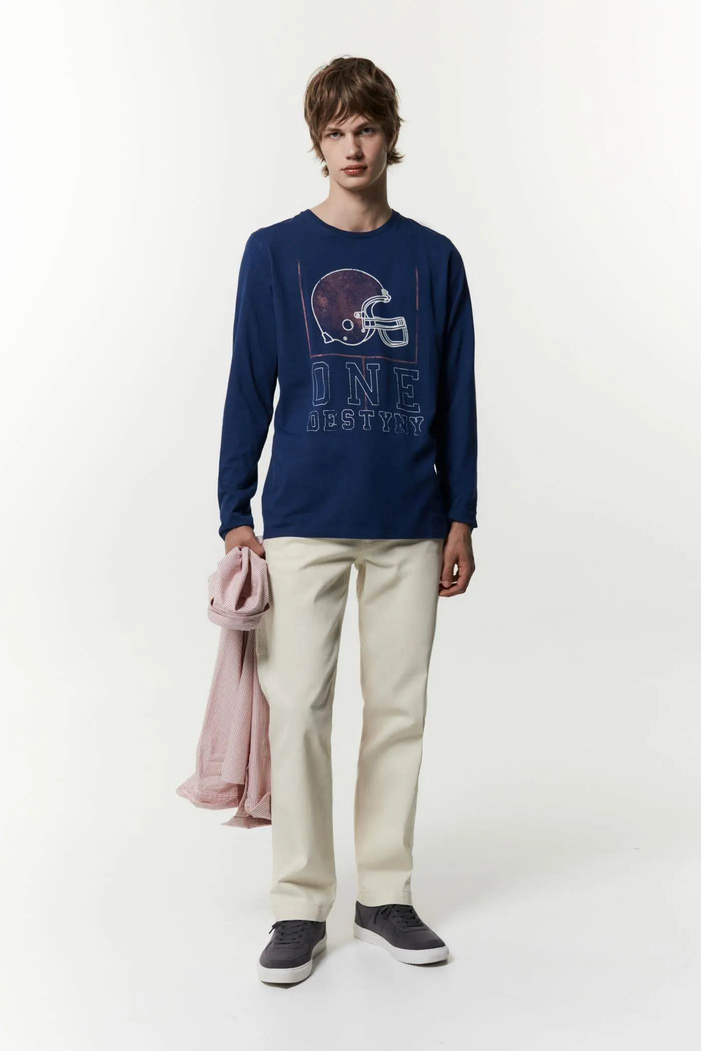 Camiseta helmet rugby